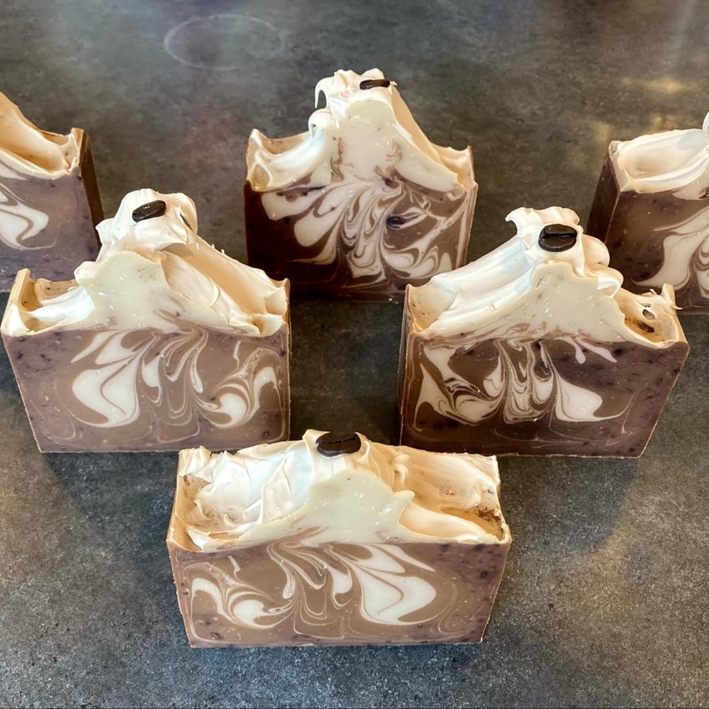 Handcrafted Swirled Soap Bars
